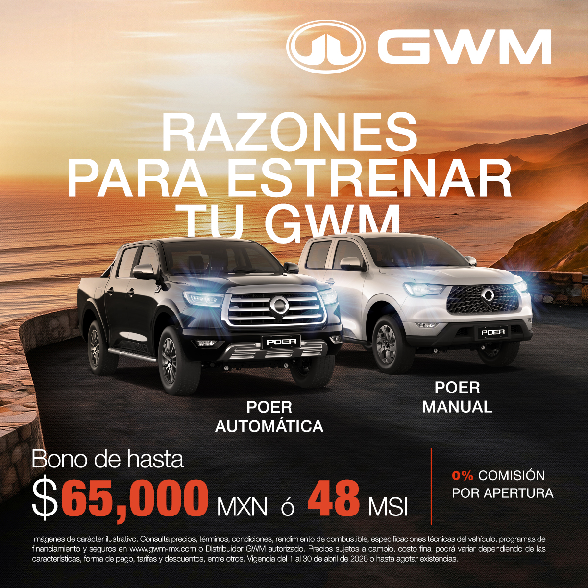 promociones GWM